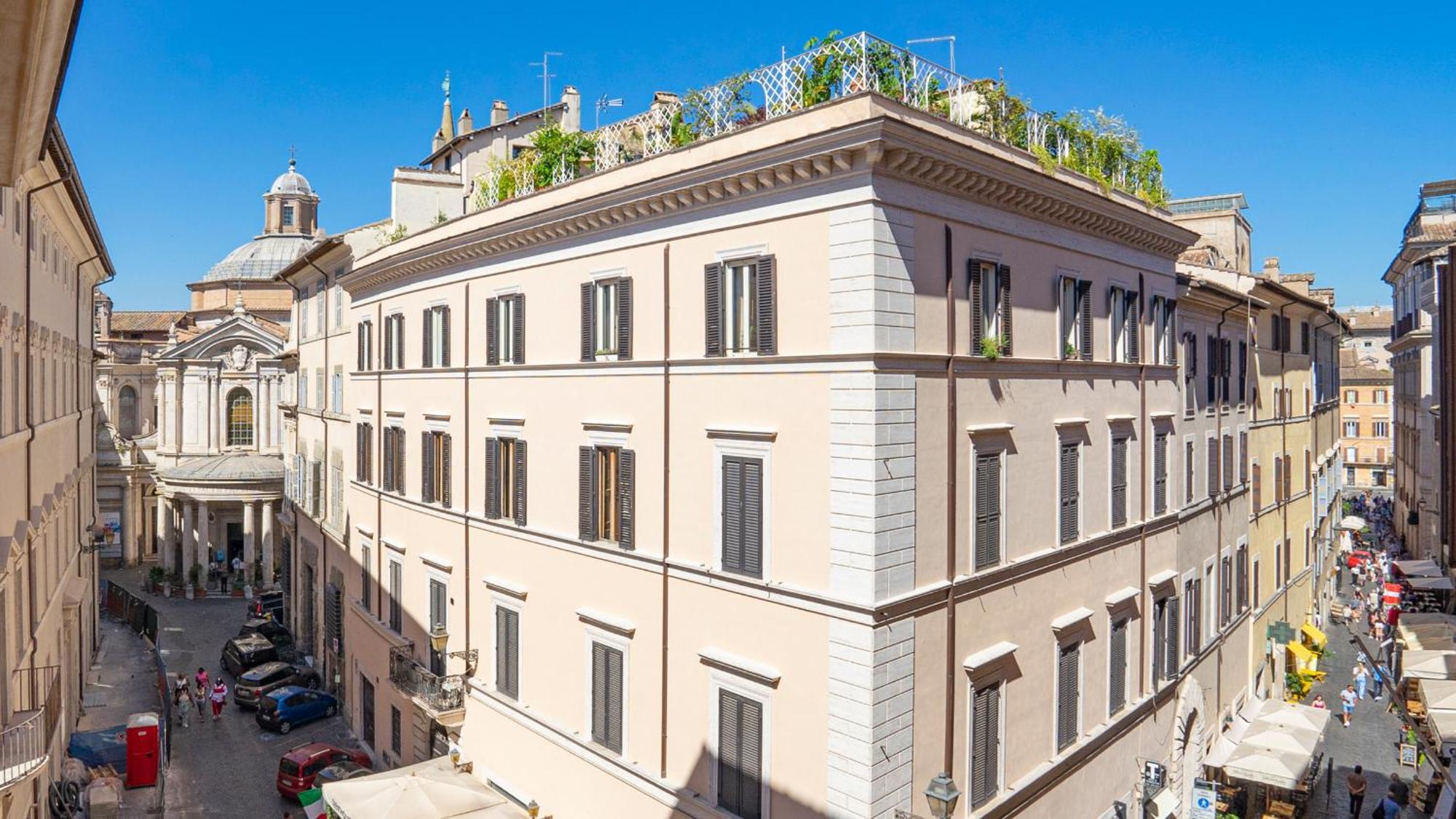Piazza Navona Elegant And Central Three-Room Apt Roma Ngoại thất bức ảnh